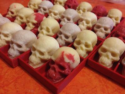 Chocolate Skull Mold Maker