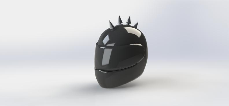 PUNK MOTORCYCLE HELMET/ PUNK MOTORCYCLE HELMET ACCESSORY