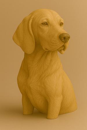 Dog Figurine – 3D Printable Model