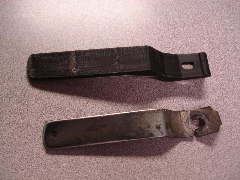 Handle for 2" ball butterfly valve