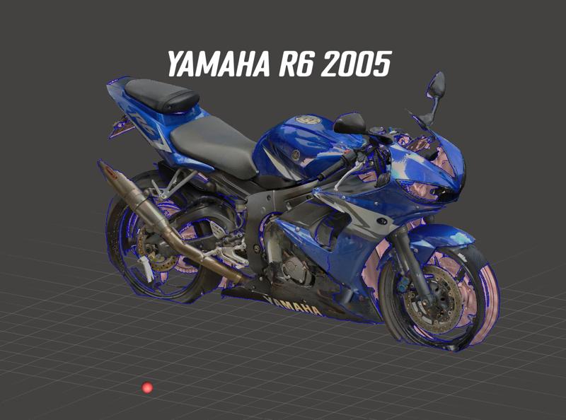 Yamaha R6 2005 Scan