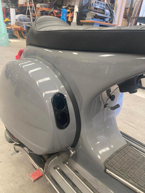 Vespa Cofano cooling nozzles