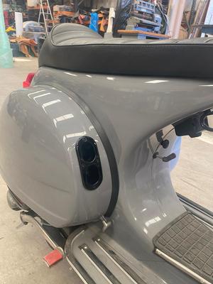 Vespa Cofano cooling nozzles