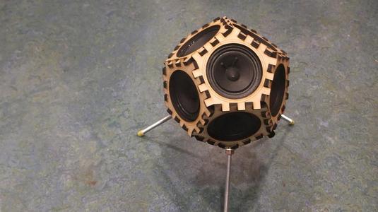Sputnik 17: Dodecahedron loudspeakers