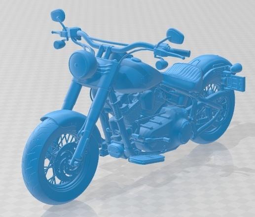 Harley Davidson Softail Slim 2015 Printable Motorbike