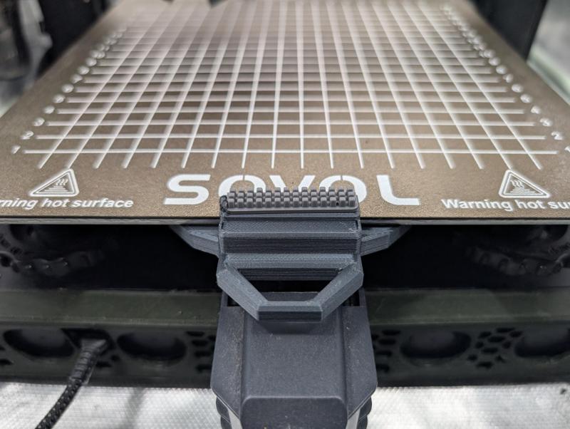 Ender 3 S1 (Not Pro) Nozzle Cleaner + Macro