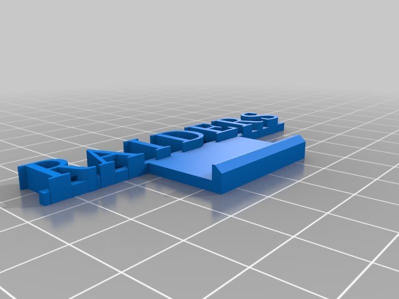 Raiders Hard Hat Tab