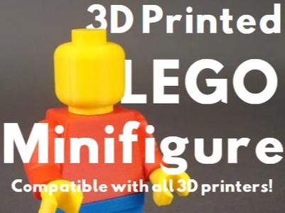 Brick Minifigure | No AMS | DIY/Customizable
