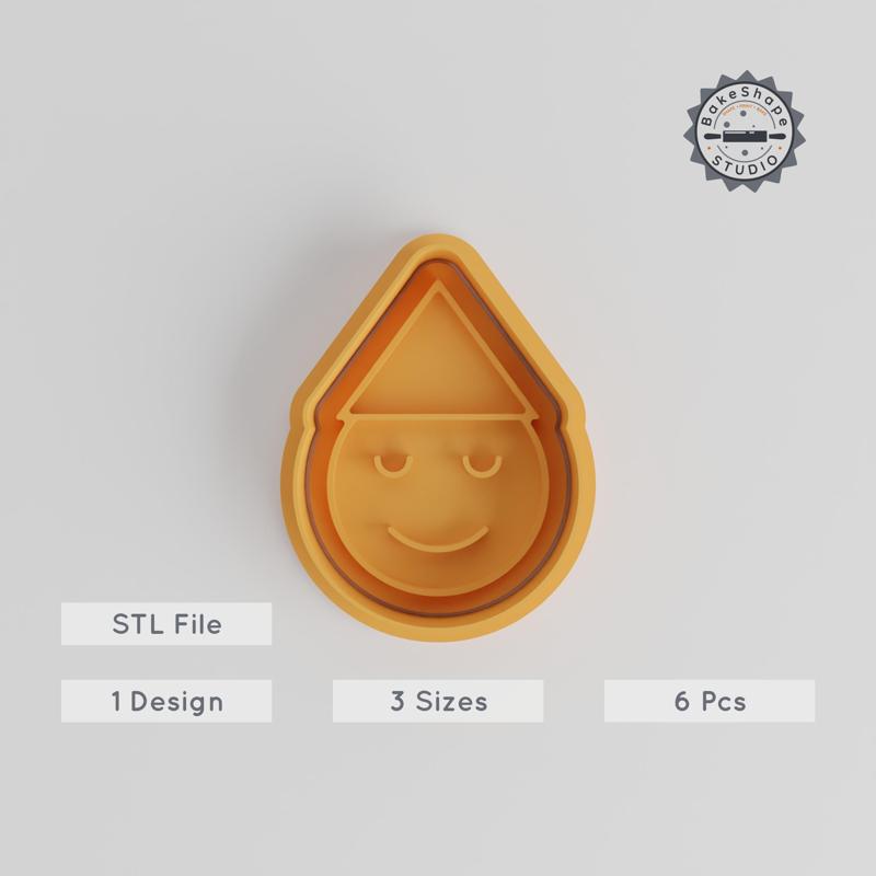 Elf Shape Cutter & Stamp Bundle, Perfect for Cookies & Fondant, Includes Small, Medium & Large Sizes, 6-Piece Set PRODUCT_4868