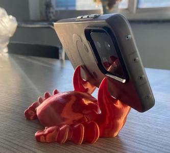 Crab phone holder (no supports) Awesome!! Let's cook!