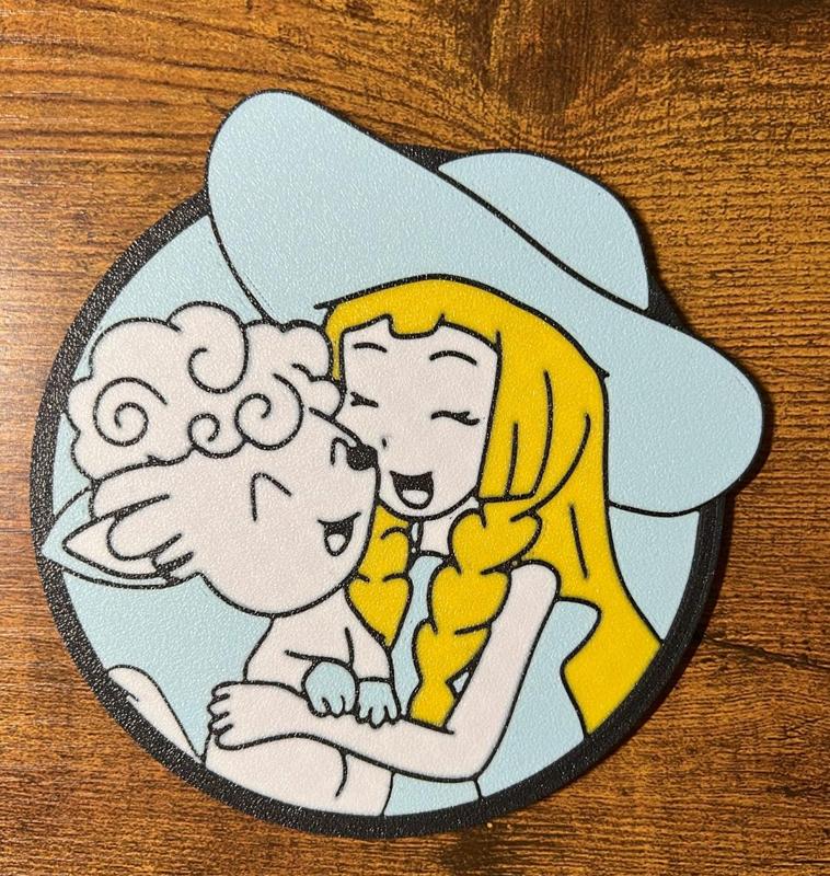 Snowy and Lillie Coaster - Pokemon