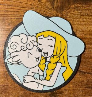 Snowy and Lillie Coaster - Pokemon