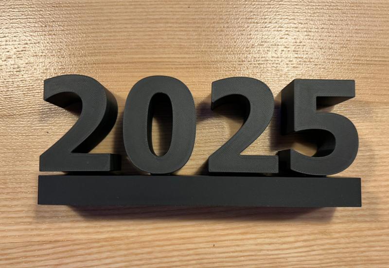 Happy New Year 2025 (Simpel)