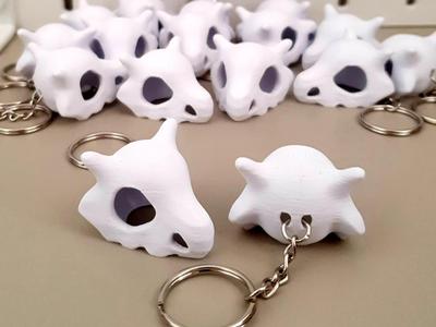 Cubone skull - Pokemon Keychain