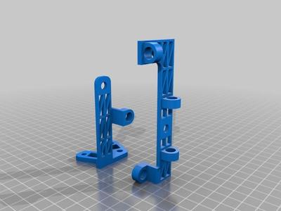 Wanhao Duplicator 7 Resin Mixing Pump Mount (Skeletonised)