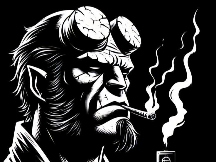 Hellboy Hueforge