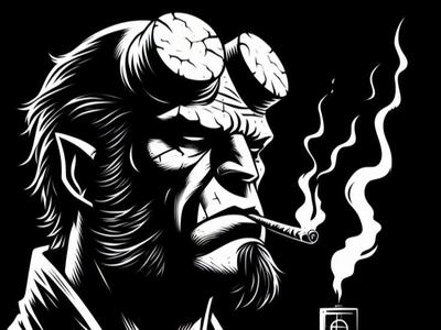 Hellboy Hueforge