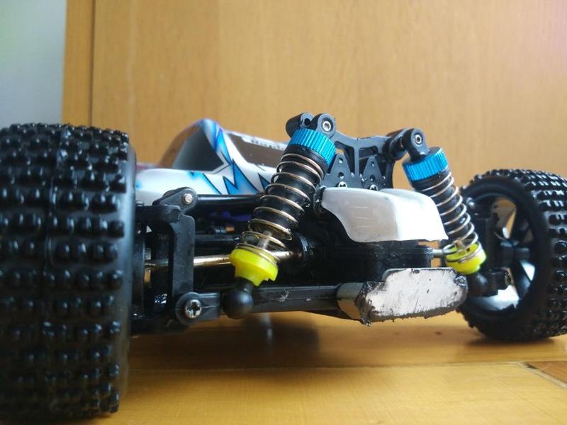 WLToys A959 - Suspension - Lower spring holder