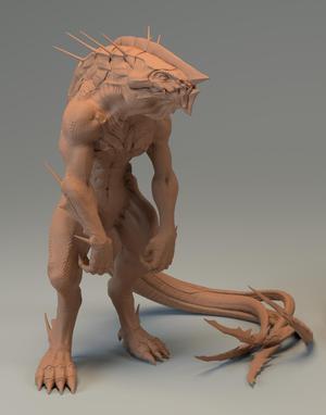 Khanivore - Love Death and Robots - 3D printable model