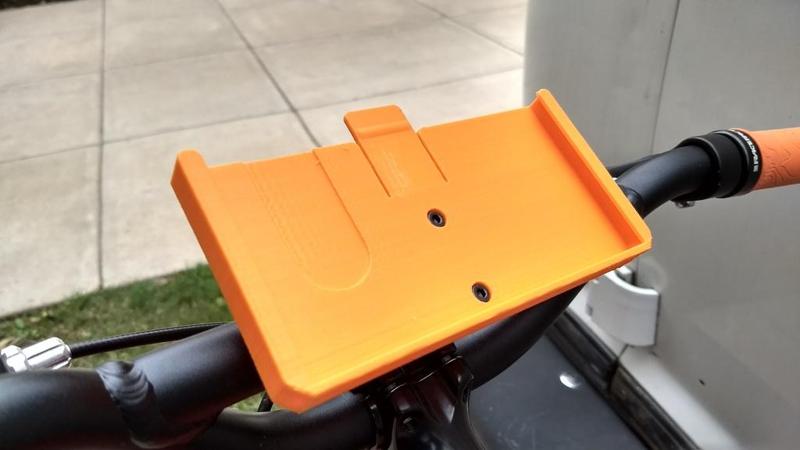Moto G Plus bicycle phone mount