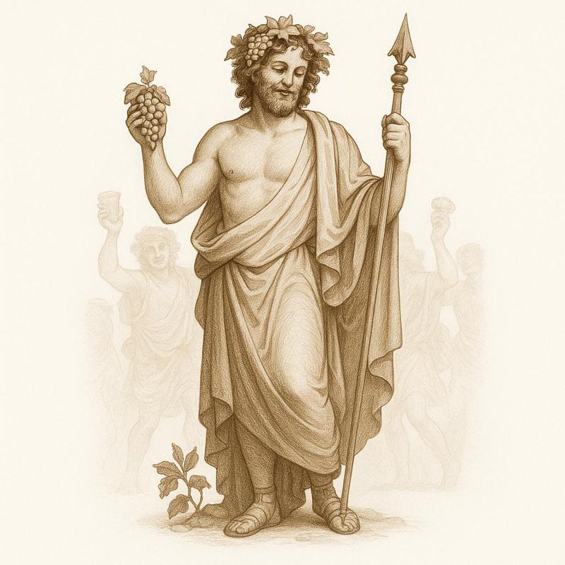 Gods of olympus Dionysus