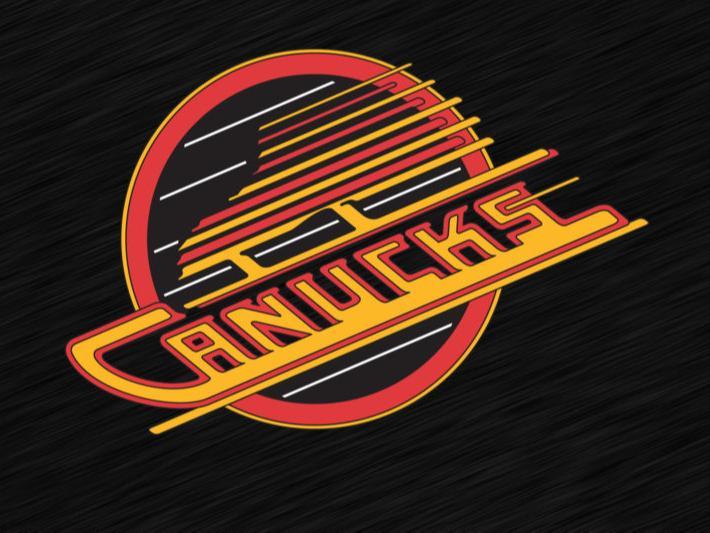 Vancouver Canucks flying skate coaster set 