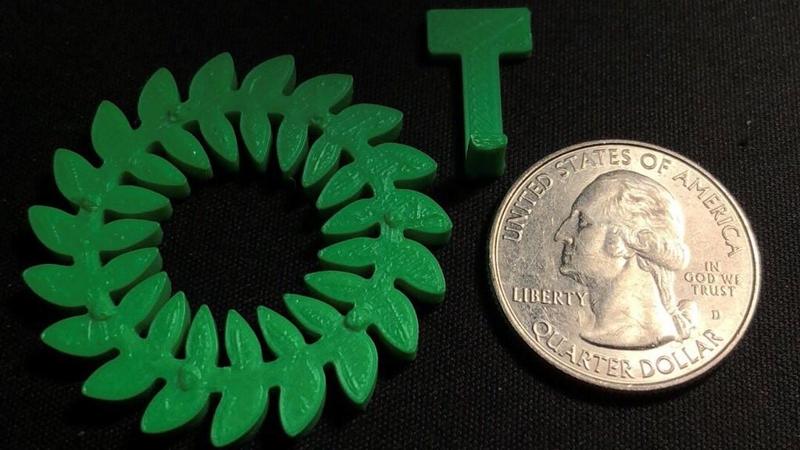 Christmas Wreath and Door Hanger for Dollhouse Door