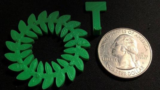 Christmas Wreath and Door Hanger for Dollhouse Door