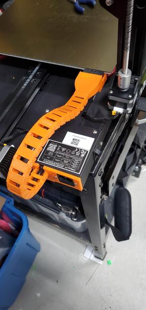 Ender 3 S1 PLUS Y-axis cable support