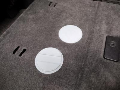 2016-2024 Nissan Titan rear cargo shelf plug