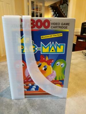 Atari Cartridge Box Shelf