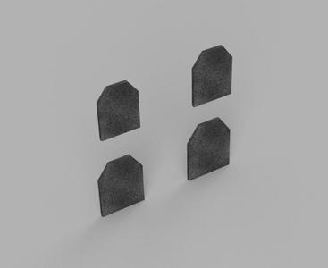 Flat SAPI plates - S,M,L,XL