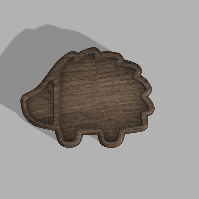 Hedgehog plate