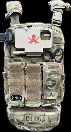 iPhone 15 pro - PALS / MOLLE armor mount plate carrier