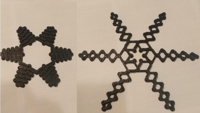 Hobermann snowflake (from 15 cm to 25 cm)