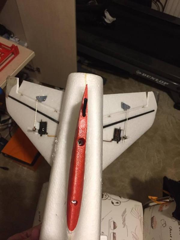 Mini Talon rear landing gear