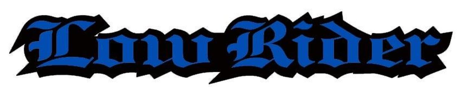 Low Rider badge