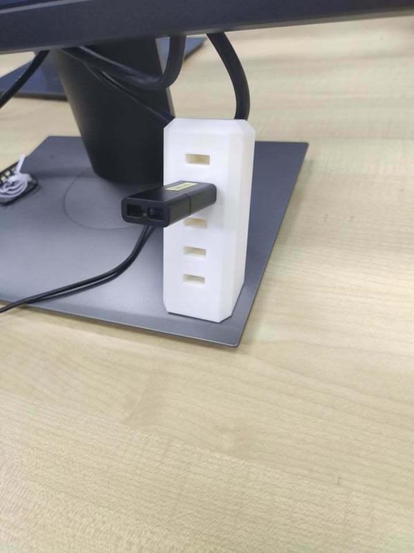 Pendrive Holder With Magnet Slot Base