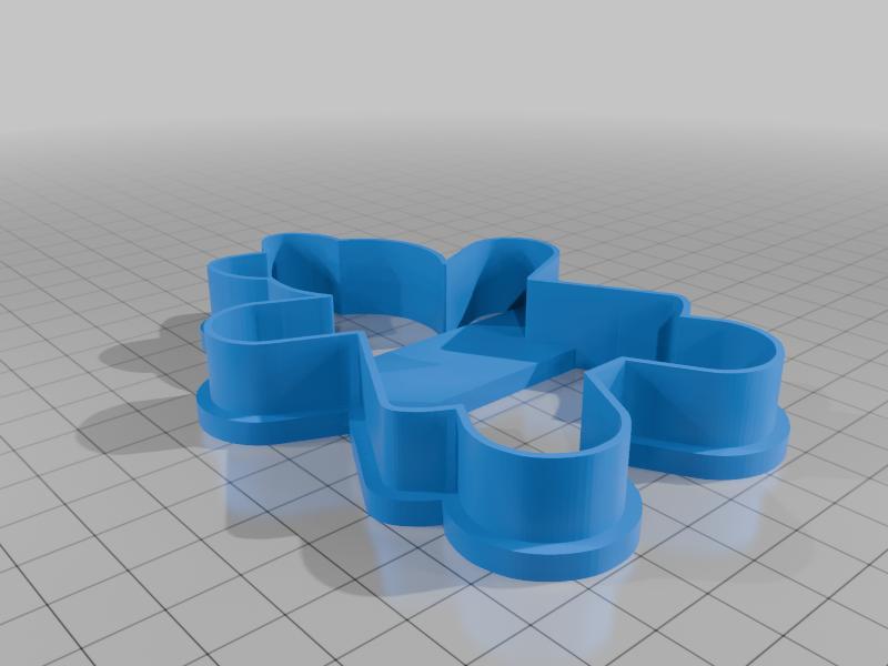 [Cookie Cutter] Gingerbread Girl Ribbon