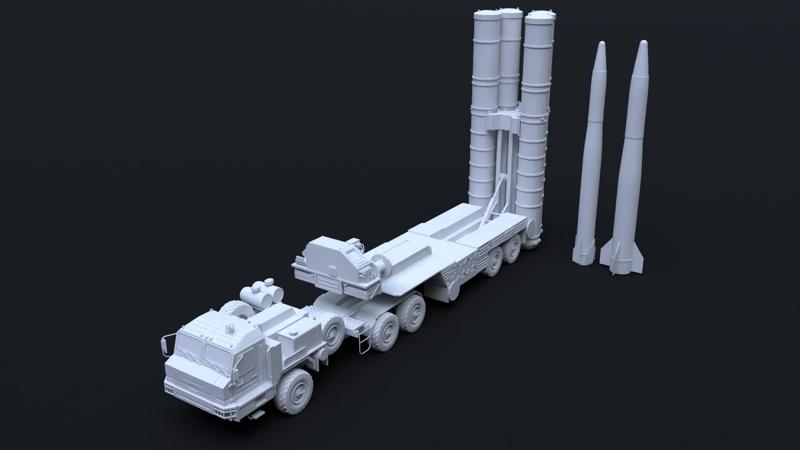 Russian 5P85TM TEL for S400 SAM
