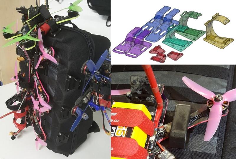 Quad Backpack Parts