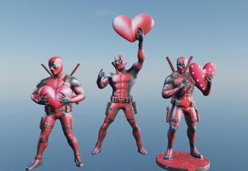 Ultra-Realistic Deadpool Valentine's Day Bundle
