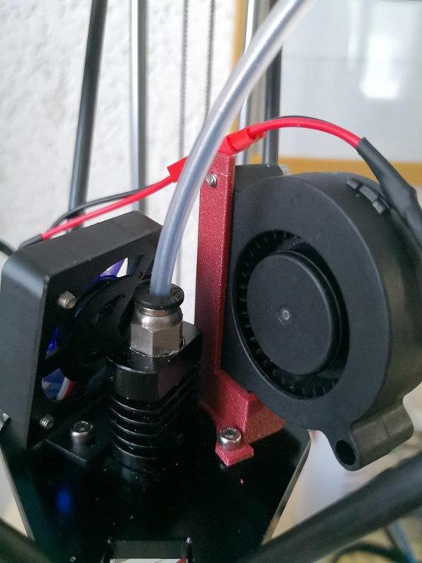 Anet A4 Adaptateur Fan 5015 turbine