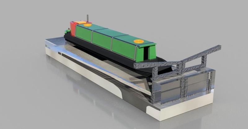 Venice of the North: Narrow Boat & Lock