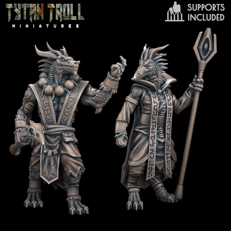 DnD Heroes - Dragonborn Mages [Pre-Supported]