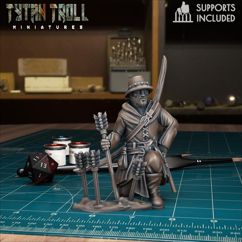 Archer Soldier 07  [Pre-Supported]