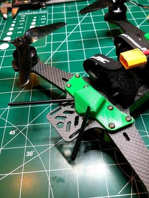 Vortex 250 Rear Asymmetric Antenna Mount