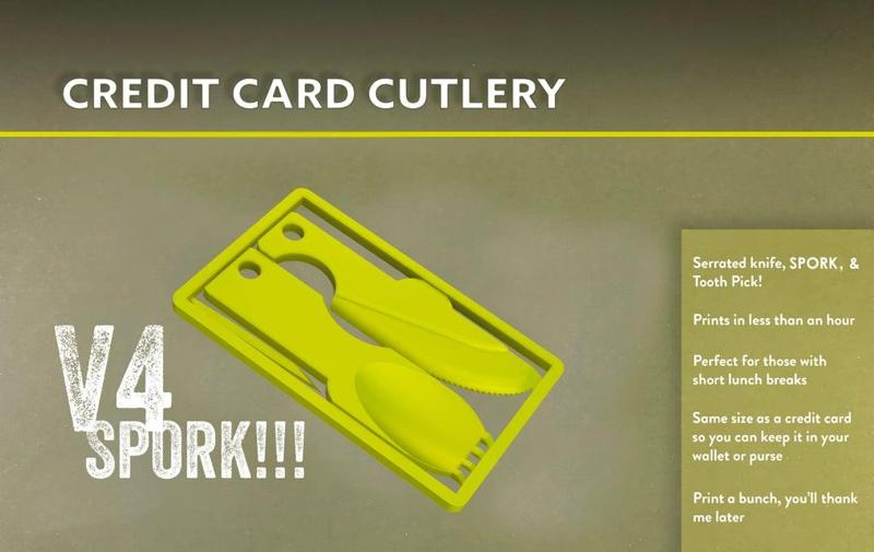 Credit Card Cutlery