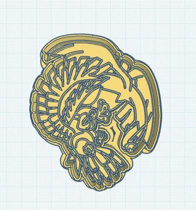 Pokemon: Ho-oh and Lugia Cookie Cutter