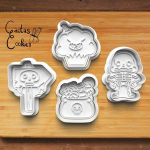 Halloween Cookie Cutter set 0453